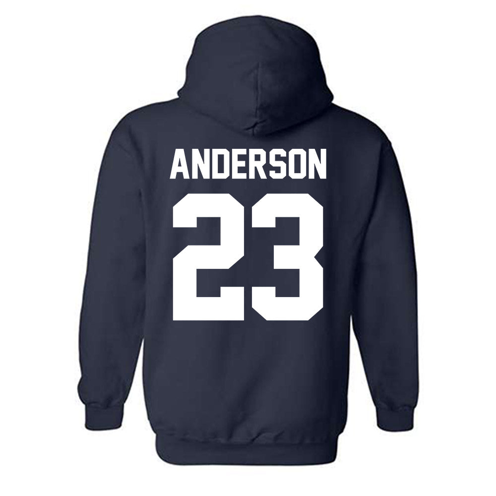 Rice - NCAA Men's Basketball : Nick Anderson - Classic Shersey Hooded Sweatshirt-1