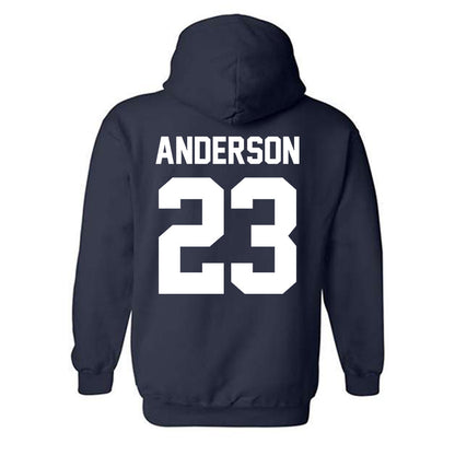 Rice - NCAA Men's Basketball : Nick Anderson - Classic Shersey Hooded Sweatshirt-1