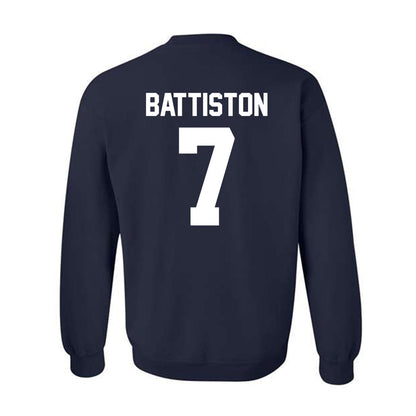 Rice - NCAA Women's Basketball : Louann Battiston - Classic Shersey Crewneck Sweatshirt-1