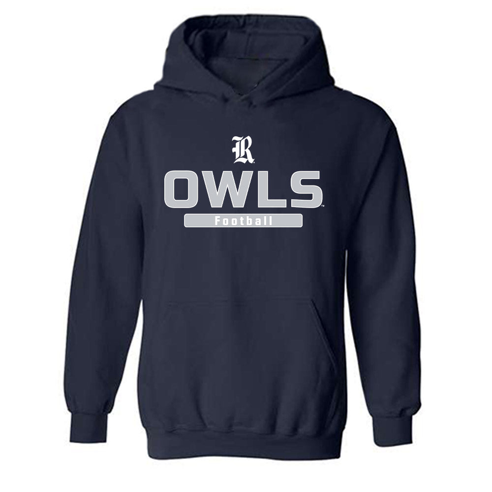 Rice - NCAA Football : Alexander Scherle - Classic Shersey Hooded Sweatshirt-0