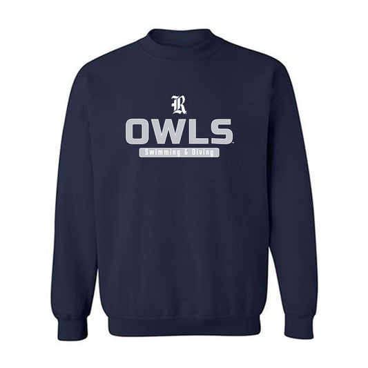 Rice - NCAA Women's Swimming & Diving : Antonina Harned - Classic Shersey Crewneck Sweatshirt-0