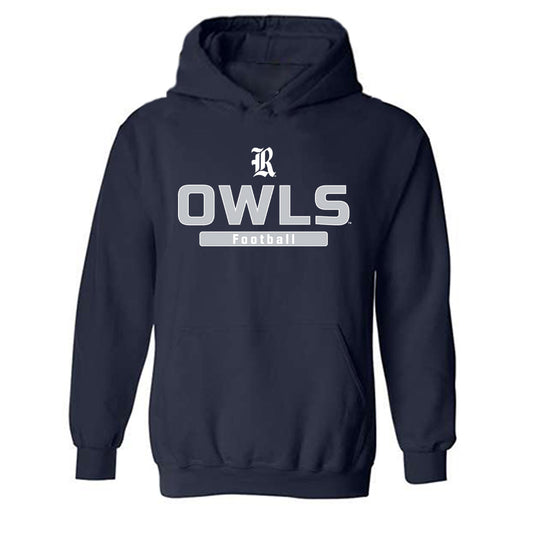 Rice - NCAA Football : Ahran Ogbor - Classic Shersey Hooded Sweatshirt-0