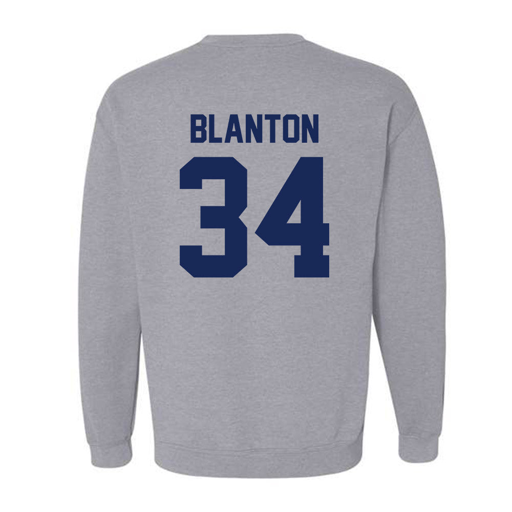 Rice - NCAA Football : Kaleb Blanton - Classic Shersey Crewneck Sweatshirt-1