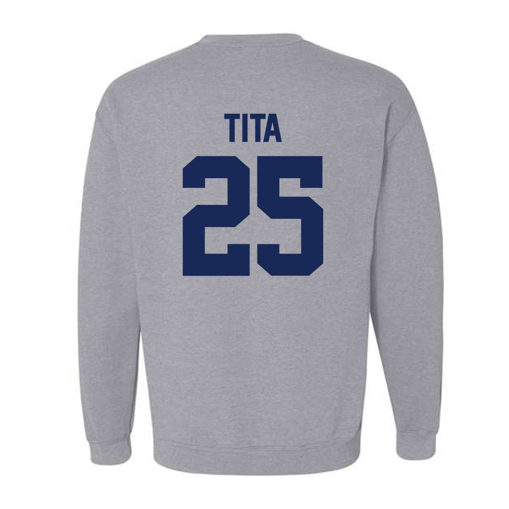 Rice - NCAA Football : Blaise Tita - Classic Shersey Crewneck Sweatshirt-1