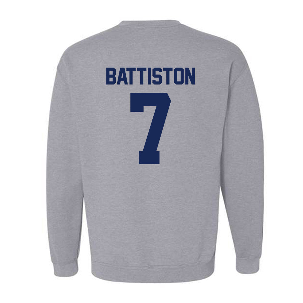Rice - NCAA Women's Basketball : Louann Battiston - Classic Shersey Crewneck Sweatshirt-1