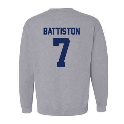 Rice - NCAA Women's Basketball : Louann Battiston - Classic Shersey Crewneck Sweatshirt-1