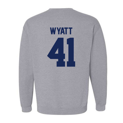 Rice - NCAA Football : Plae Wyatt - Classic Shersey Crewneck Sweatshirt-1