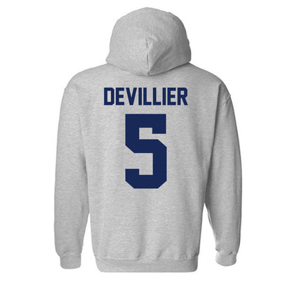 Rice - NCAA Football : Drew Devillier - Classic Shersey Hooded Sweatshirt-1