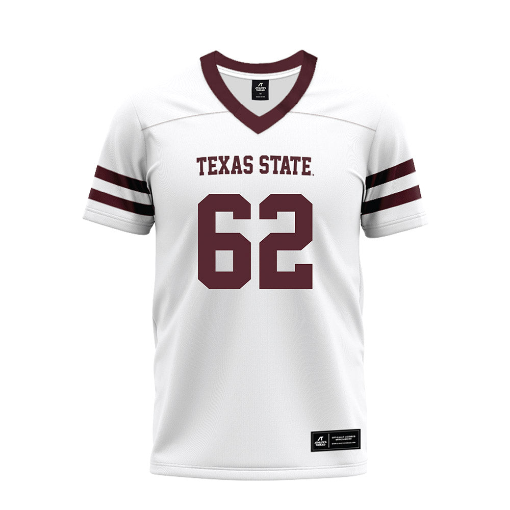 Texas State - NCAA Football : Malcolm Fields - Premium Football Jersey