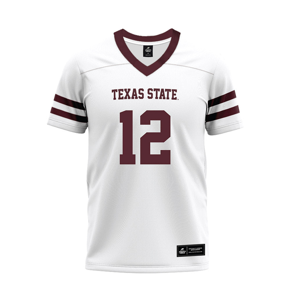 Texas State - NCAA Football : Lorenzo Johnson Jr - Premium Football Jersey-0