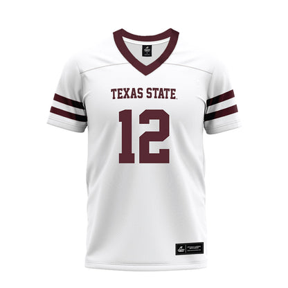 Texas State - NCAA Football : Lorenzo Johnson Jr - Premium Football Jersey-0
