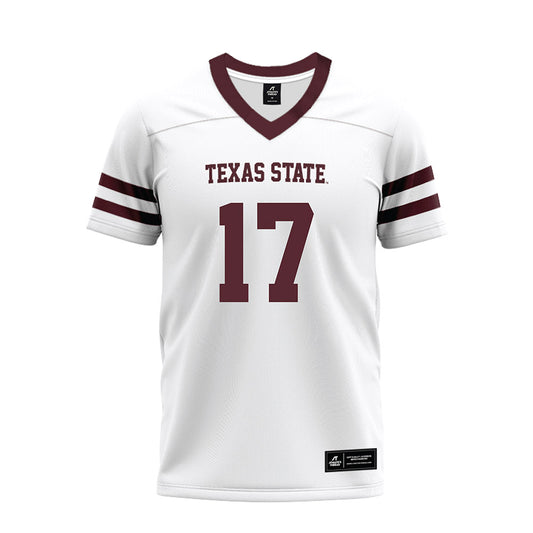 Texas State - NCAA Football : chris jones - Premium Football Jersey-0