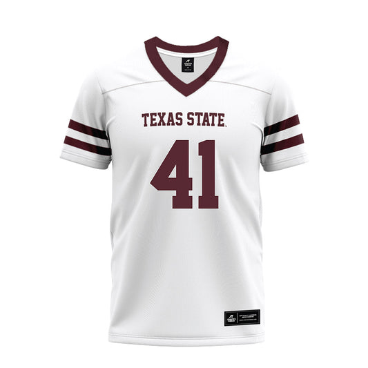 Texas State - NCAA Football : Jacob Bonilla - Premium Football Jersey-0