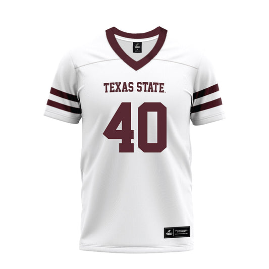 Texas State - NCAA Football : Simeon Garner - Premium Football Jersey-0