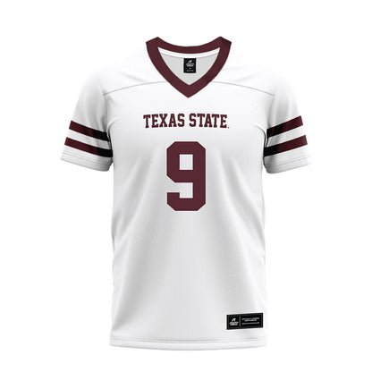 Texas State - NCAA Football : Jaden Rios - Premium Football Jersey-0
