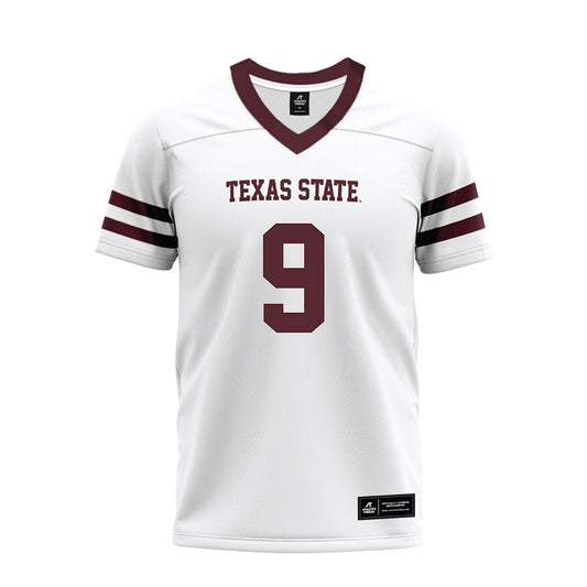 Texas State - NCAA Football : Jaden Rios - Premium Football Jersey-0