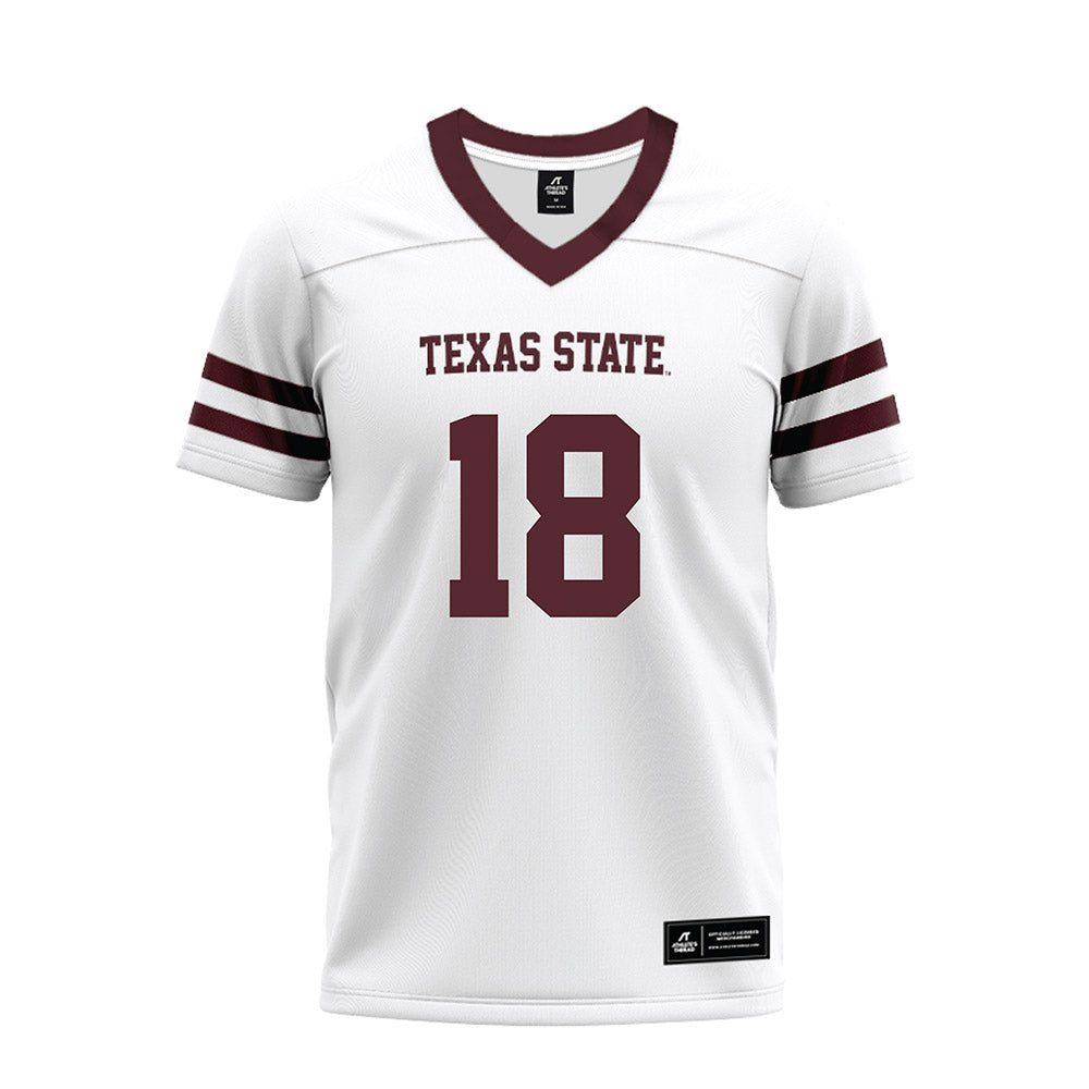 Texas State - NCAA Football : Derick Mourning II - Premium Football Jersey