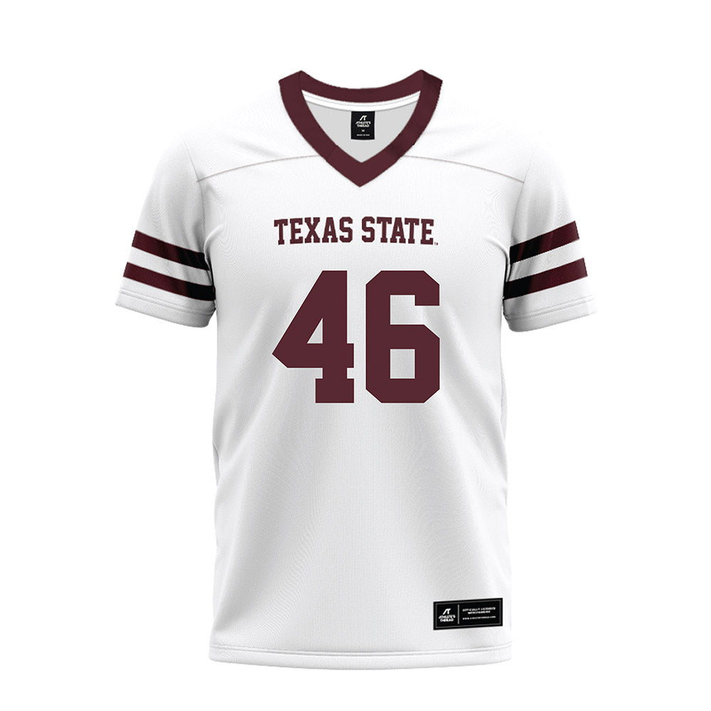 Texas State - NCAA Football : Ayden Jones - Premium Football Jersey-0
