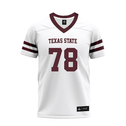 Texas State - NCAA Football : Anfernee Crease - Premium Football Jersey-0