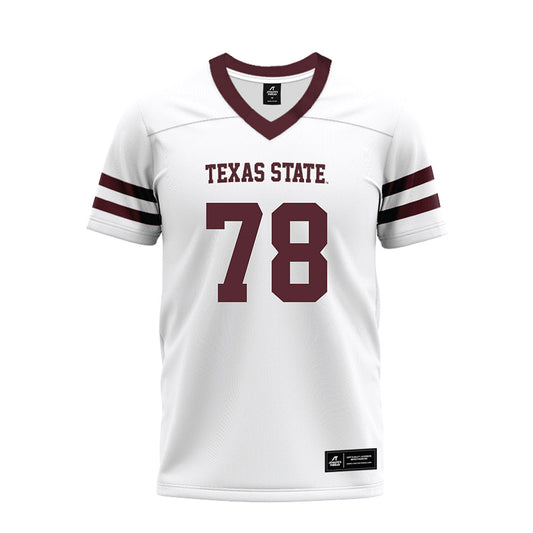Texas State - NCAA Football : Anfernee Crease - Premium Football Jersey-0