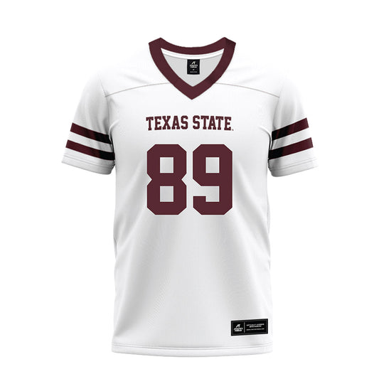 Texas State - NCAA Football : Jordan Williams - Premium Football Jersey-0