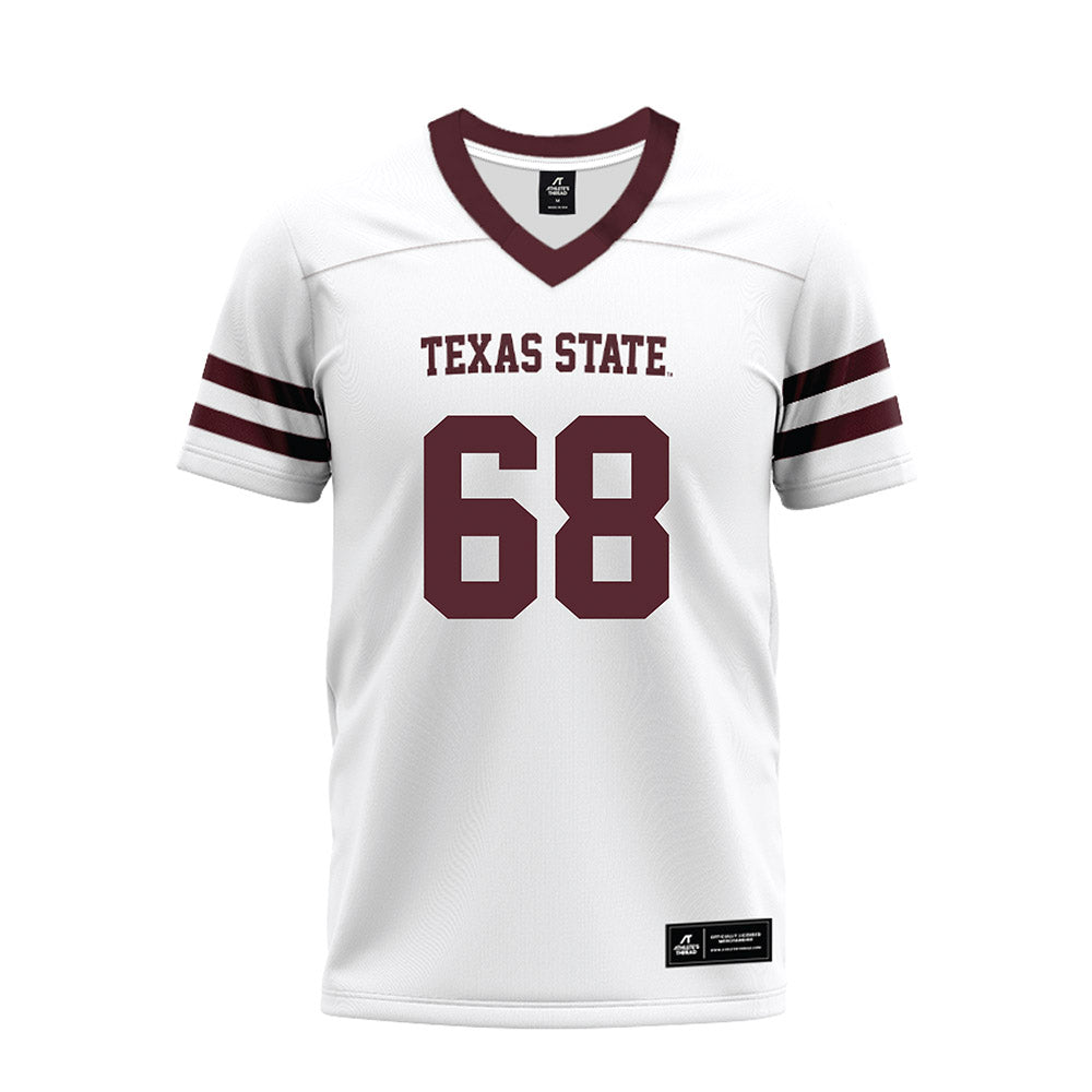 Texas State - NCAA Football : Sully Burns - Premium Football Jersey-0