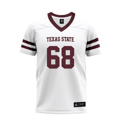 Texas State - NCAA Football : Sully Burns - Premium Football Jersey-0