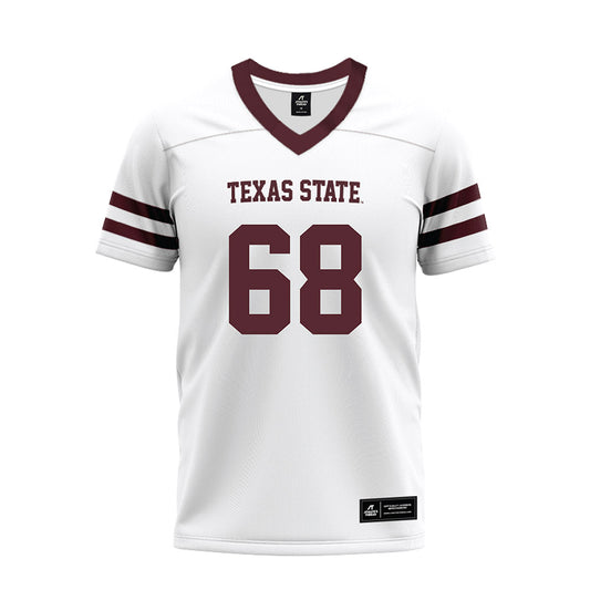 Texas State - NCAA Football : Sully Burns - Premium Football Jersey-0