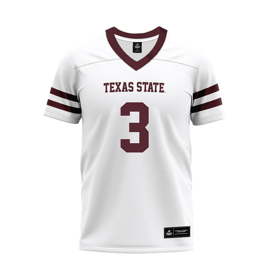 Texas State - NCAA Football : Beau Corrales - Premium Football Jersey