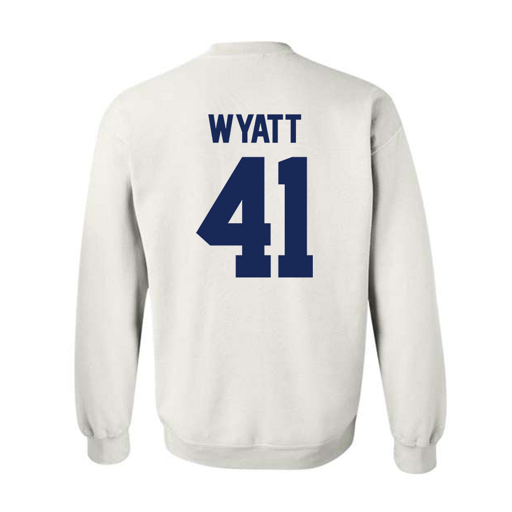 Rice - NCAA Football : Plae Wyatt - Classic Shersey Crewneck Sweatshirt-1