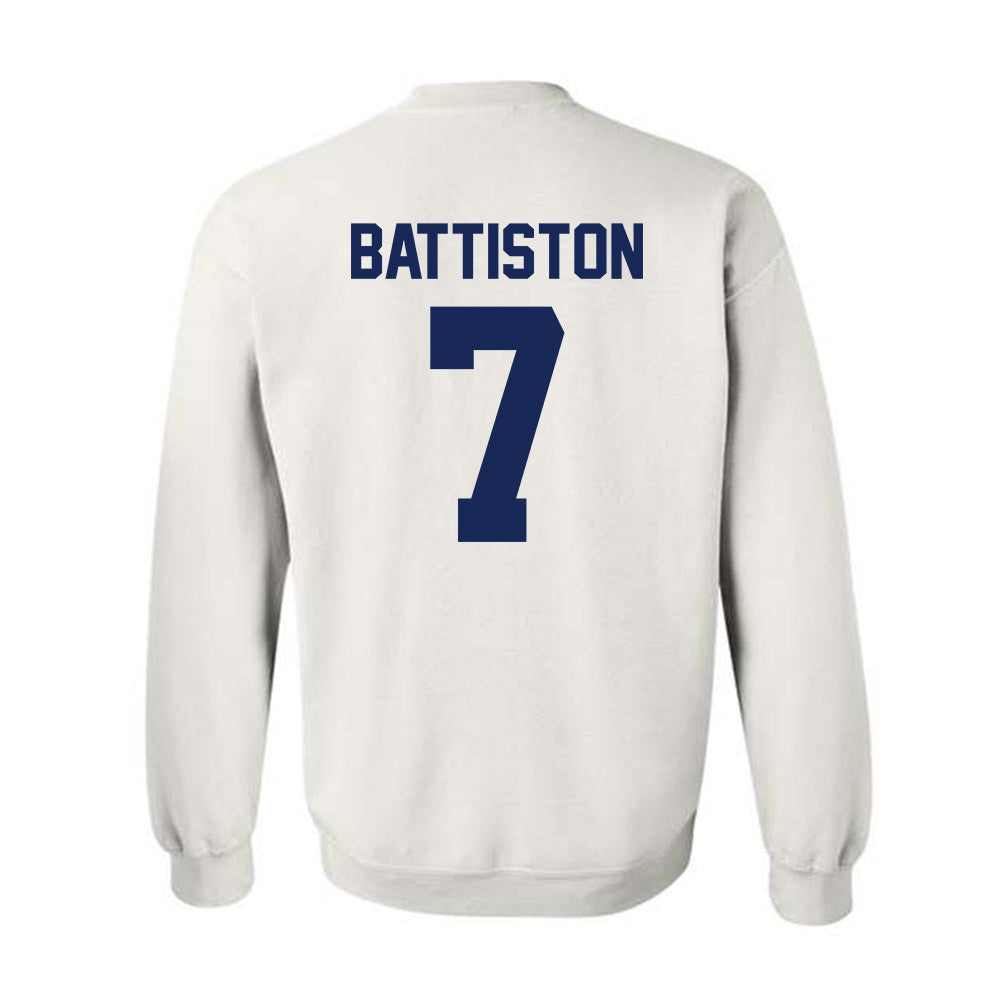 Rice - NCAA Women's Basketball : Louann Battiston - Classic Shersey Crewneck Sweatshirt-1