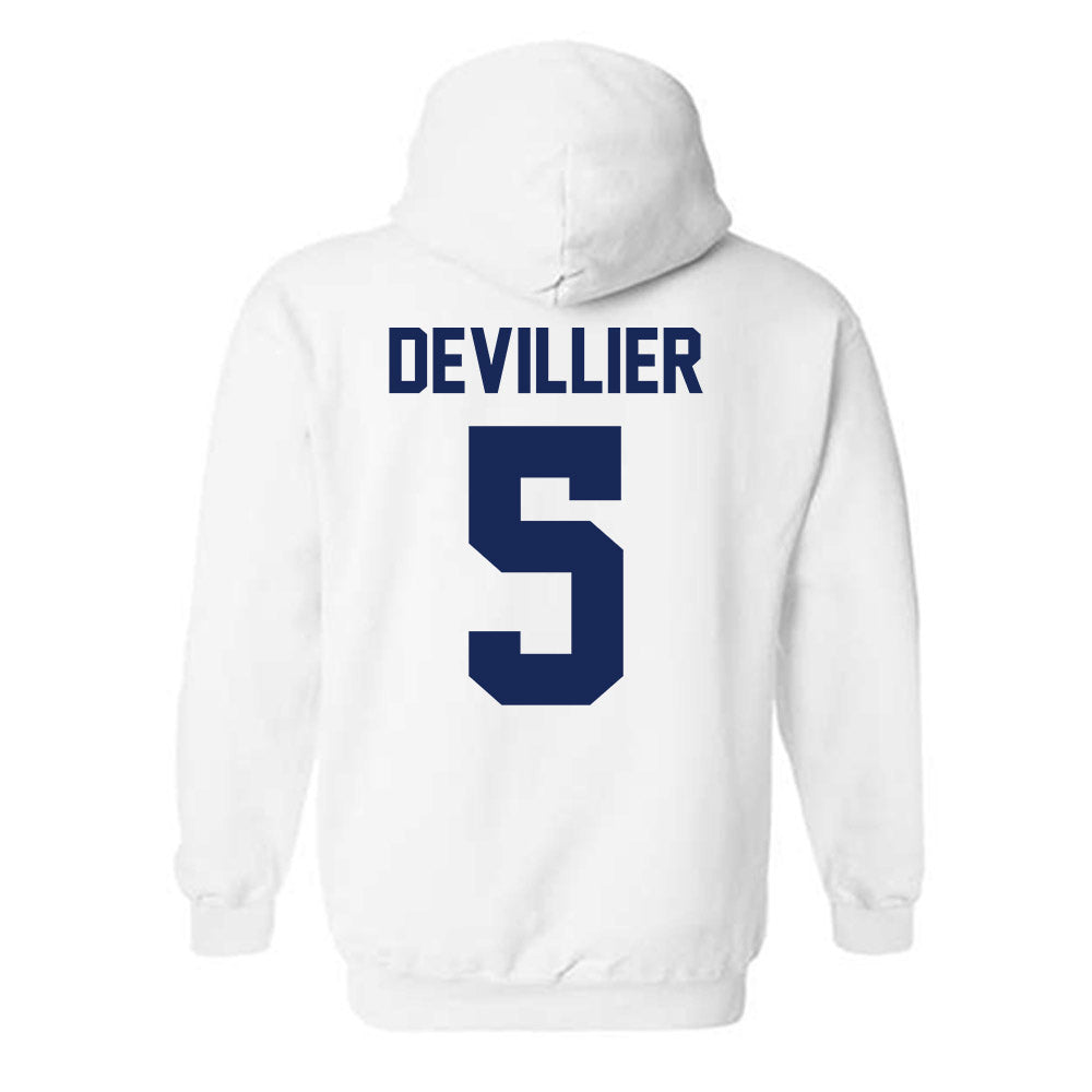 Rice - NCAA Football : Drew Devillier - Classic Shersey Hooded Sweatshirt-1