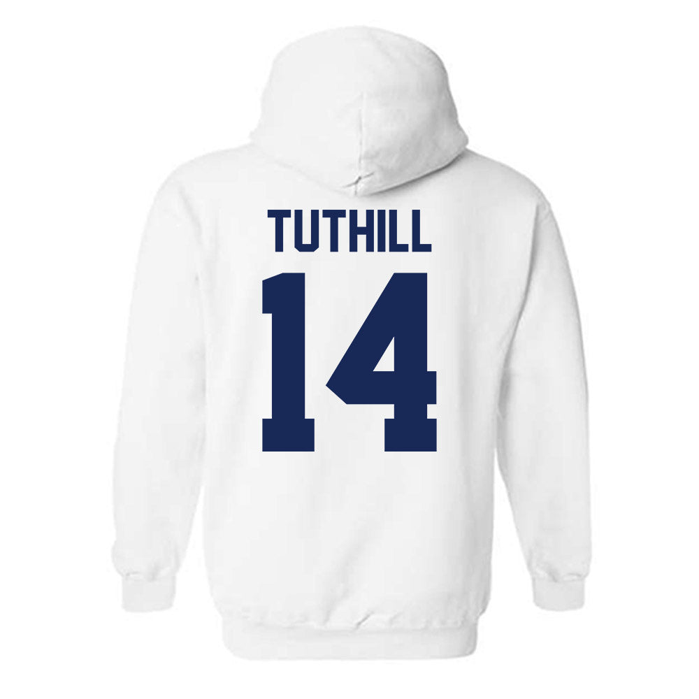 Rice - NCAA Women's Basketball : Skyla Tuthill - Classic Shersey Hooded Sweatshirt-1