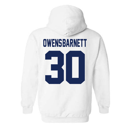 Rice - NCAA Women's Basketball : Jazzy Owens-Barnett - Classic Shersey Hooded Sweatshirt