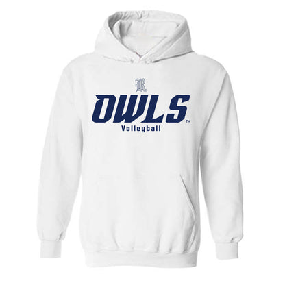 Rice - NCAA Women's Volleyball : Savannah Skopal - Classic Shersey Hooded Sweatshirt-0