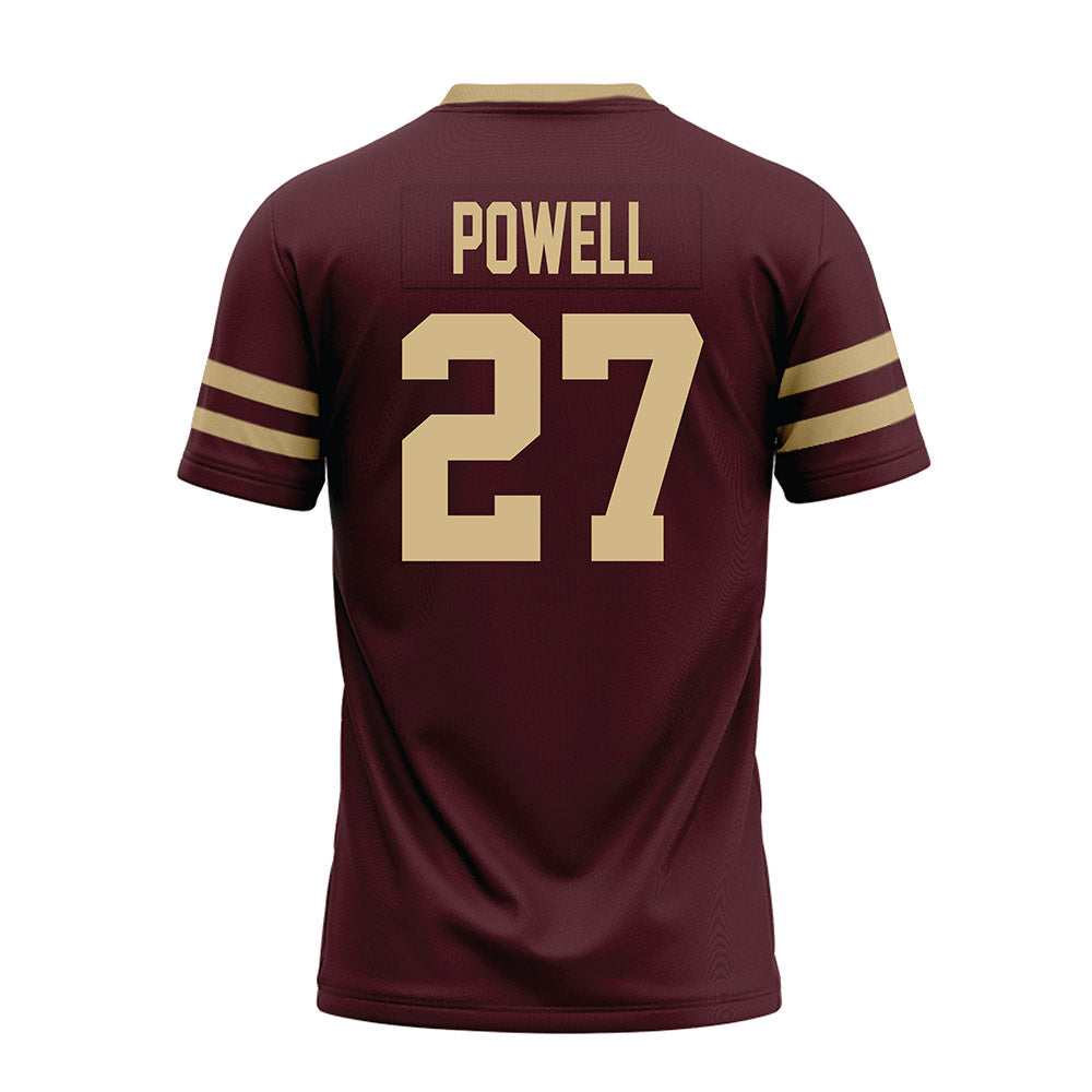 Texas State - NCAA Football : Cordarian Powell - Premium Football Jersey-1