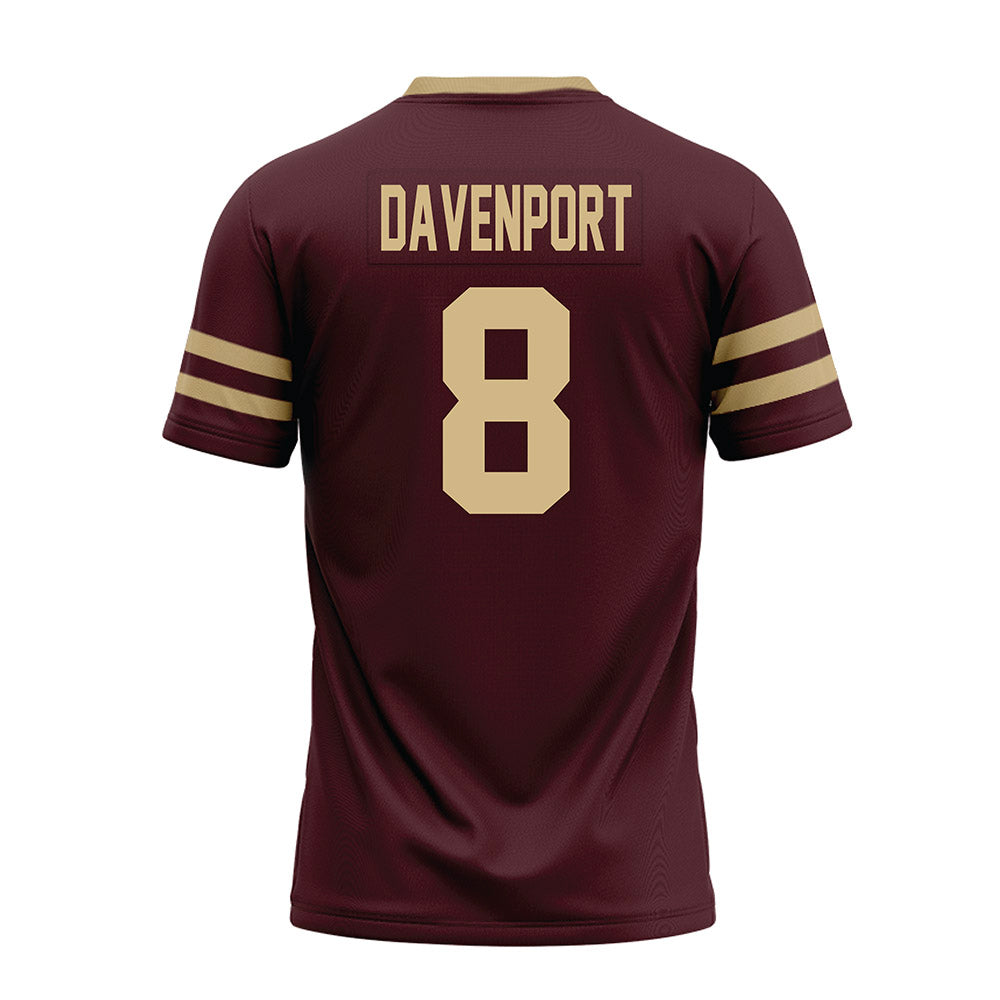 Texas State - NCAA Football : Donerio Davenport - Premium Football Jersey