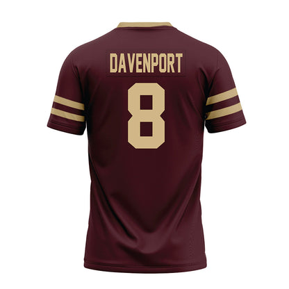 Texas State - NCAA Football : Donerio Davenport - Premium Football Jersey