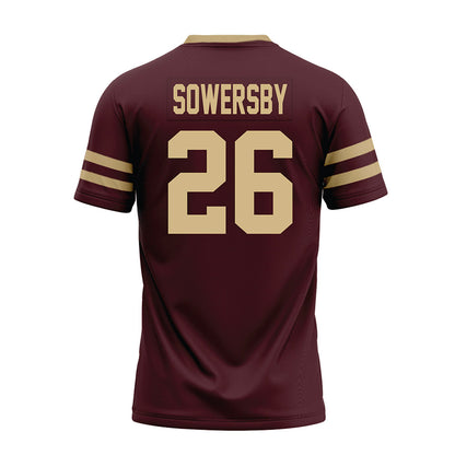 Texas State - NCAA Football : Bradley Sowersby - Premium Football Jersey-1