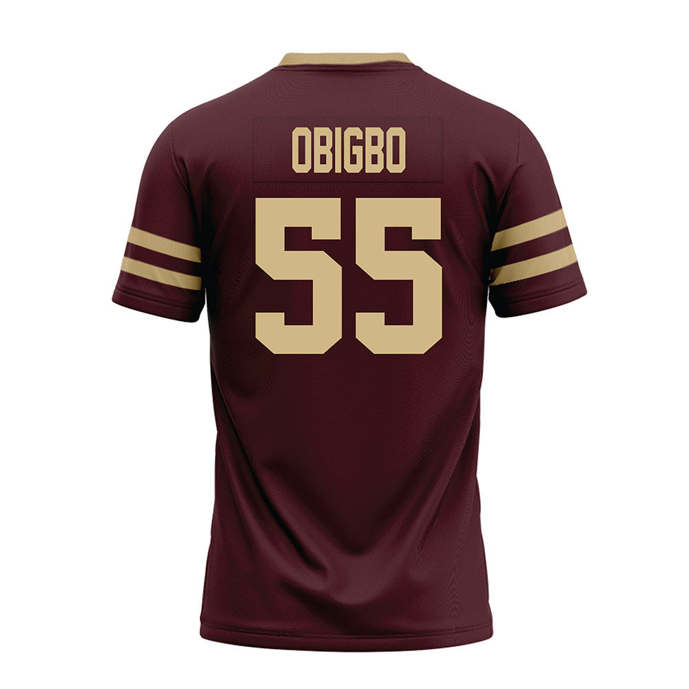 Texas State - NCAA Football : Jimeto Obigbo - Premium Football Jersey