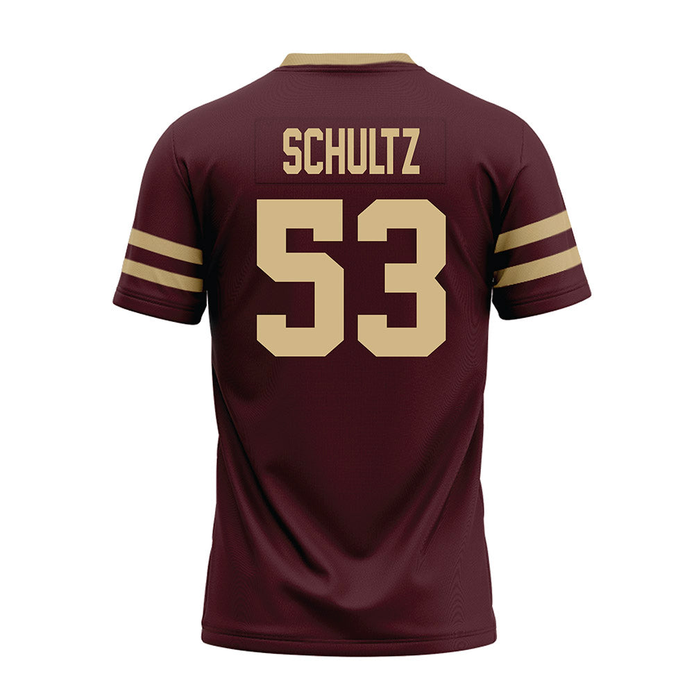 Texas State - NCAA Football : Cam Schultz - Premium Football Jersey-1