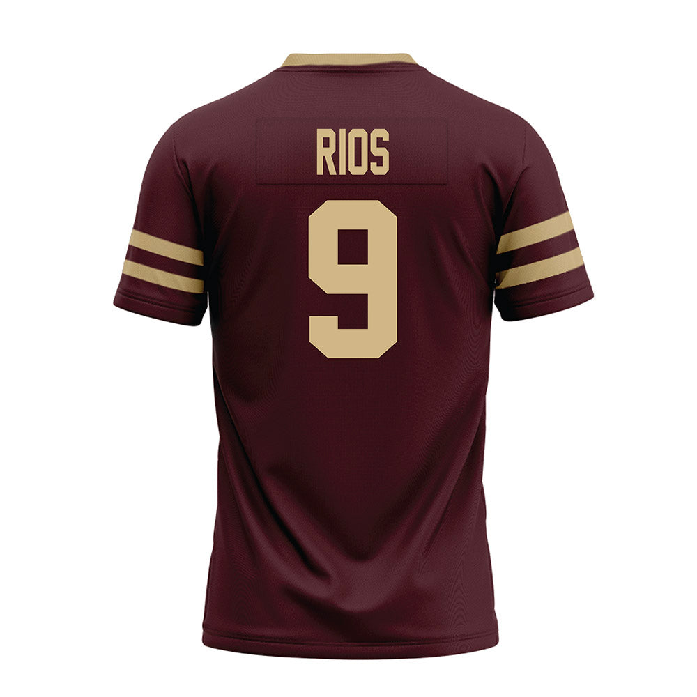 Texas State - NCAA Football : Jaden Rios - Premium Football Jersey-1