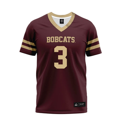 Texas State - NCAA Football : Michael Boudoin III - Premium Football Jersey-0