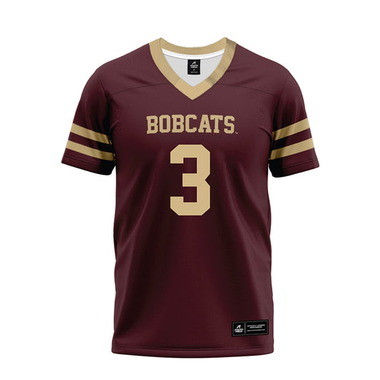 Texas State - NCAA Football : Michael Boudoin III - Premium Football Jersey-0