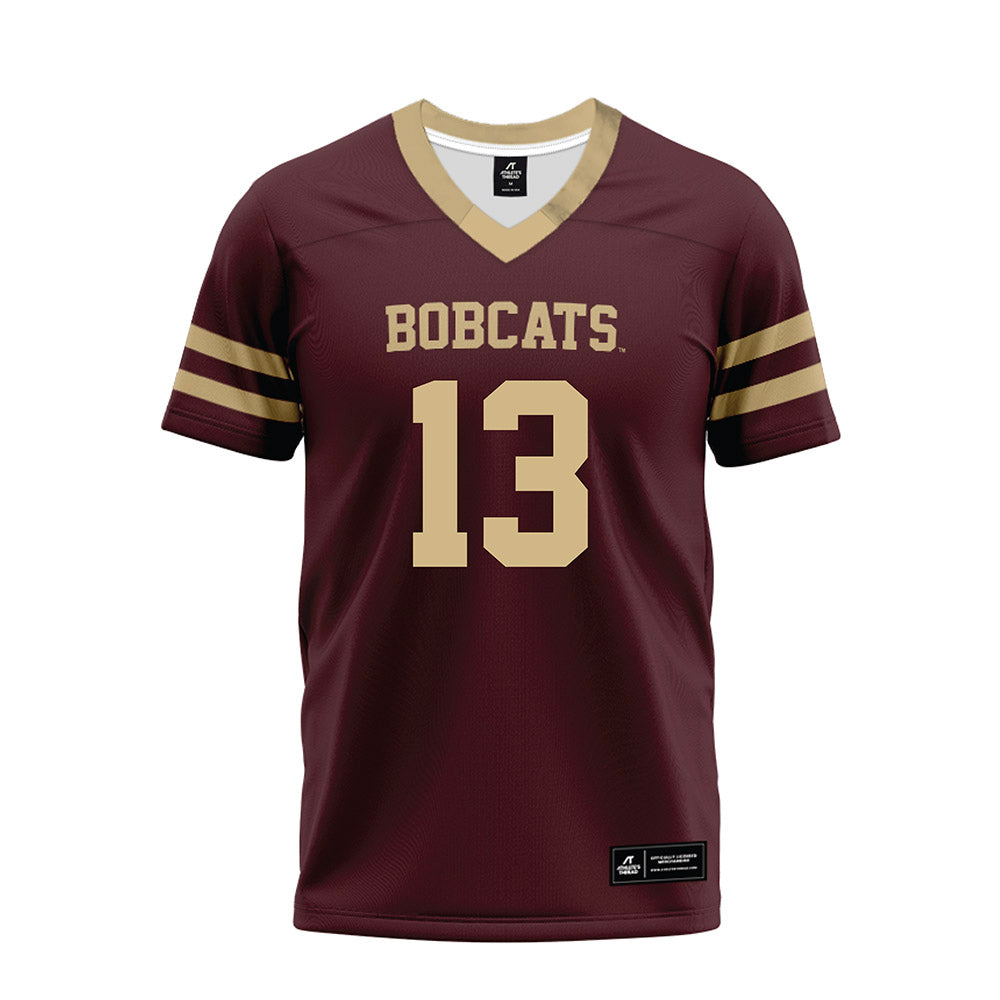 Texas State - NCAA Football : Holden Geriner - Premium Football Jersey-0