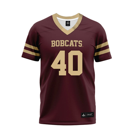 Texas State - NCAA Football : Lars Rau - Premium Football Jersey