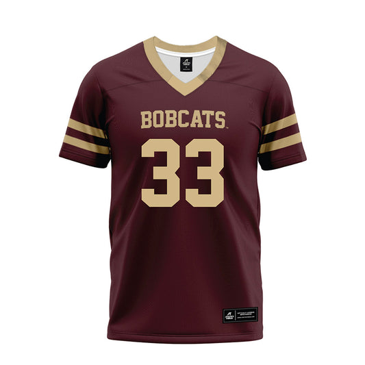 Texas State - NCAA Football : Blake Isbell - Premium Football Jersey-0