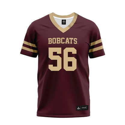 Texas State - NCAA Football : Trenton Burkhalter Jr. - Premium Football Jersey-0