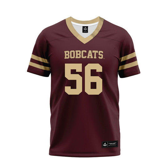 Texas State - NCAA Football : Trenton Burkhalter Jr. - Premium Football Jersey-0
