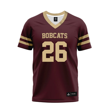 Texas State - NCAA Football : Bradley Sowersby - Premium Football Jersey-0